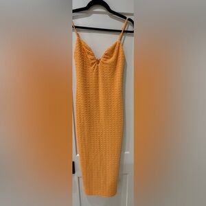 ASTR Signy Tangerine Dress